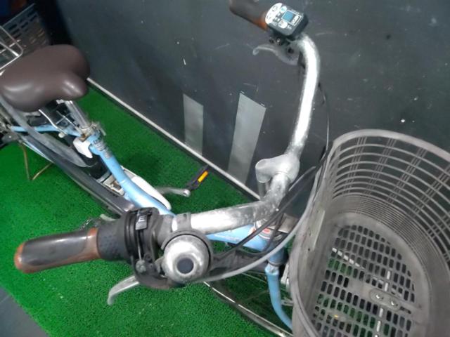 【わけあり現状販売】YAMAHA PM26NT PAS ナチュラT 2012モデル 26インチ内装3段変速電動アシスト自転車 水色※バッテリー無し アシスト未チェック サドル破損