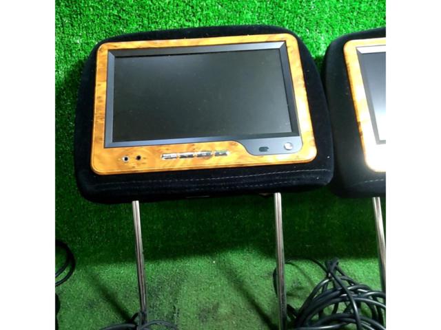 メーカー不明 ヘッドレストモニター 左右セット | やや傷や汚れあり 