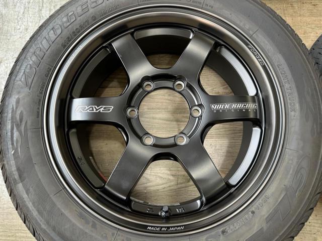 RAYS VOLK RACING TE37SB Black Shadow LTD.+BRIDGESTONE BRIDGESTONE 