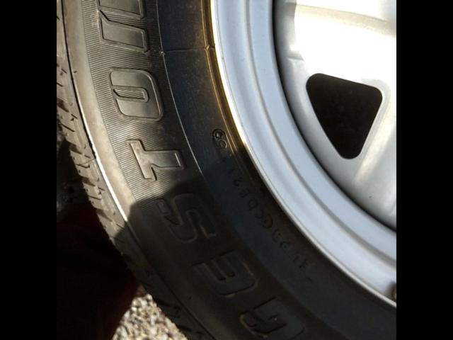 スズキ純正】 ジムニー JB23 純正 スチールホイール+【BRIDGESTONE 