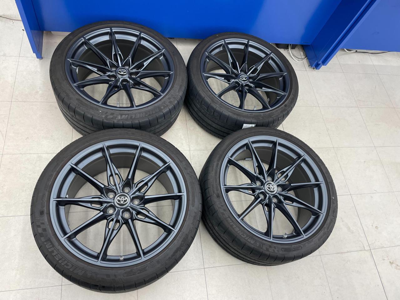 トヨタ純正 GRスープラ RZグレード A90 DB06 ホイール+MICHELIN Pilot 