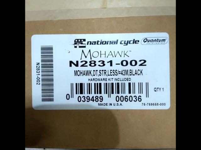 ナショナルサイクル MOHAWK ウインドシールド | 目立った傷や汚れ無し 