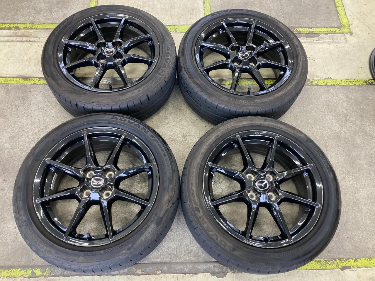 MAZDA ND系/ロードスター 純正ホイール+YOKOHAMA ADVAN SPORT V105 