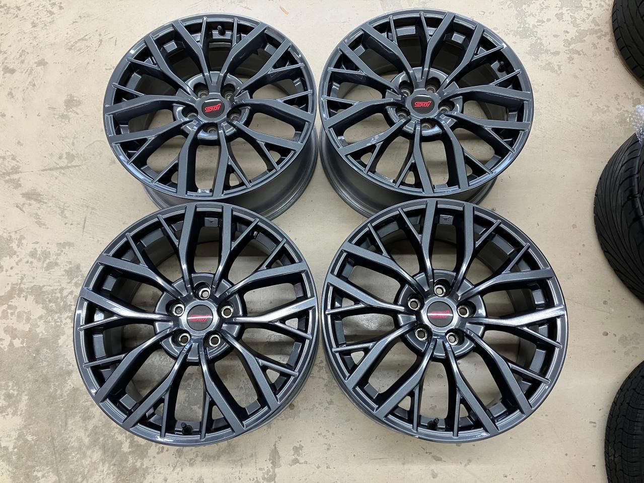 スバル純正】 WRX STI TYPE-S 後期純正ホイール | やや傷や汚れあり 