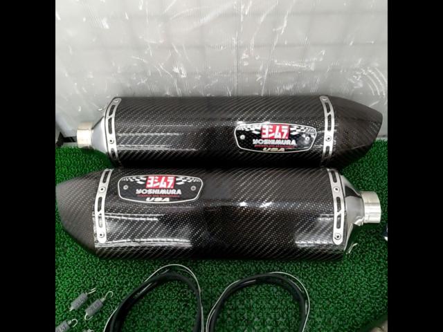 ヨシムラ USA R-77 デュアルカーボンスリップオンマフラー 【ZX-14R 