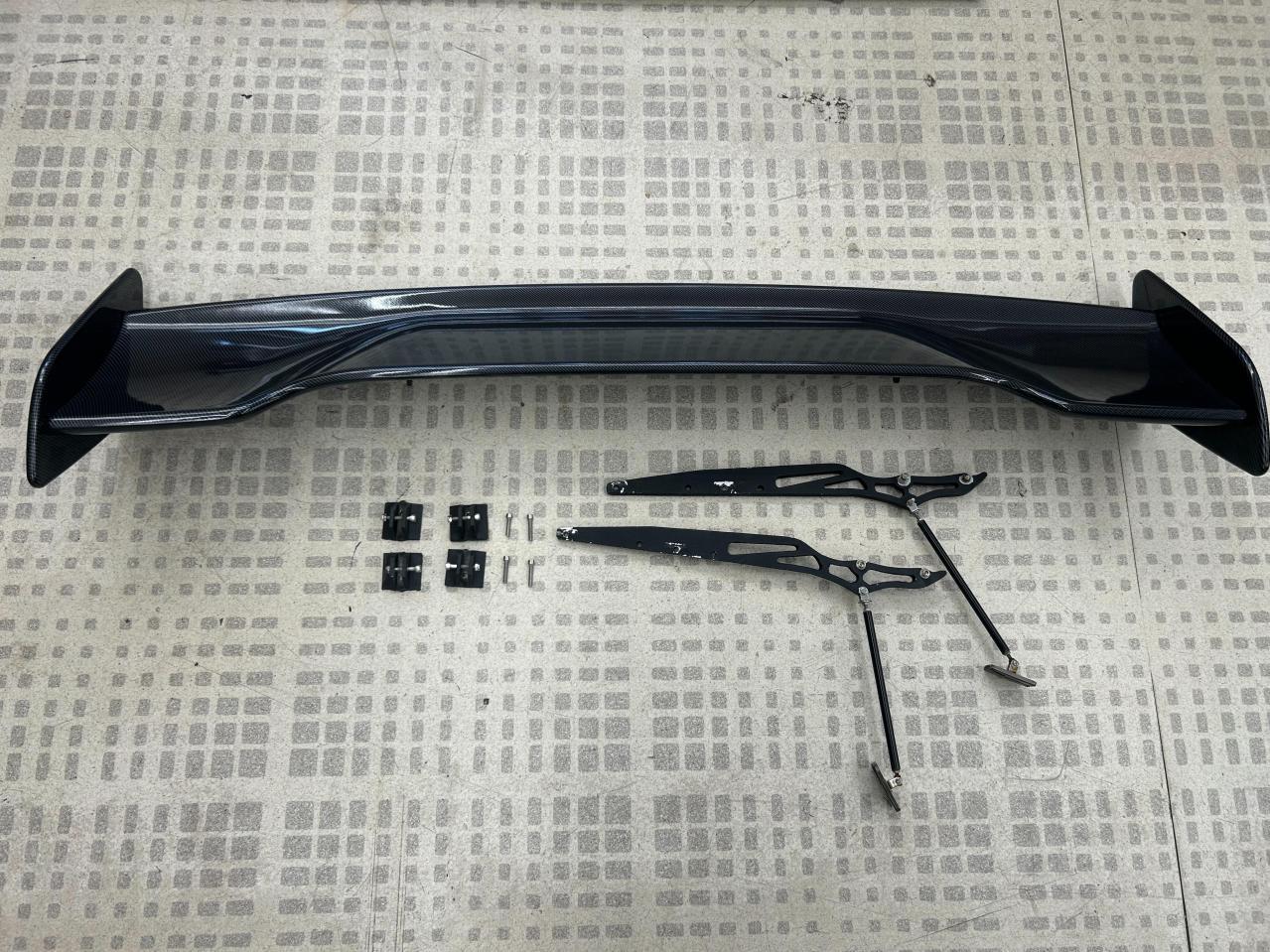 インプレッサWRX STI/GRB】 メーカー不明 カーボン調 GTウィング 