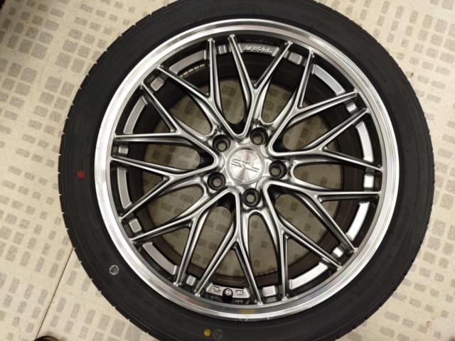レヴォーグ WRX S4等に】WORK SCHWERT QUELL +【26年製造 ラベル付き 