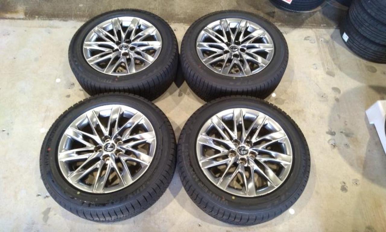 LEXUS純正(レクサス) LS 純正ホイール + DUNLOP WINTERMAXX WM03 