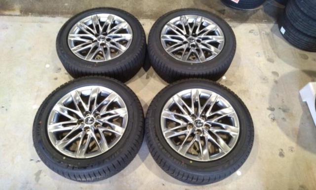 LEXUS純正(レクサス) LS 純正ホイール + DUNLOP WINTERMAXX WM03 