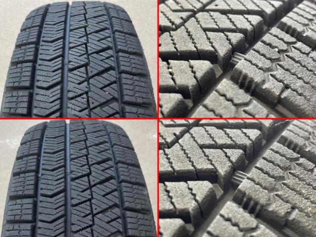 BRIDGESTONE】 BLIZZAK VRX2 165/70R14 2024年製 4本セット | やや傷や 