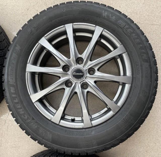 Exceeder+【MICHELIN】X-ICE SNOW 215/60R16 2023年製 4本セット 
