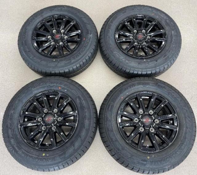 未使用タイヤ+中古アルミホイールセット】 KYOHO SEIN SS + YOKOHAMA 