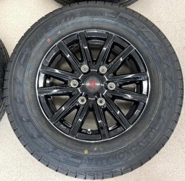 未使用タイヤ+中古アルミホイールセット】 KYOHO SEIN SS + YOKOHAMA 
