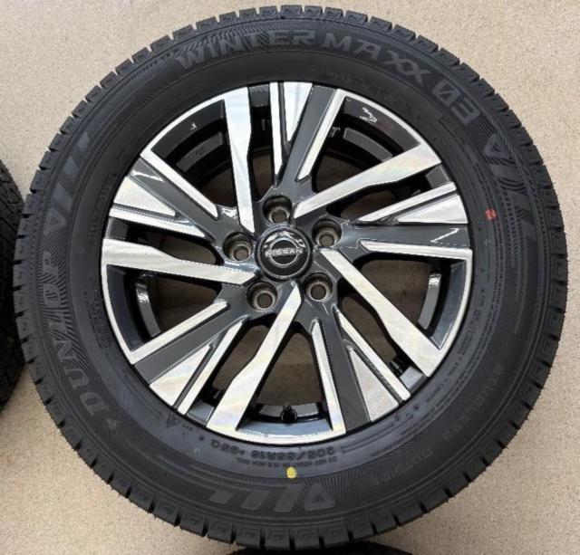 中古ホイール未使用タイヤ】 日産(NISSAN) C28セレナ純正 + DUNLOP 