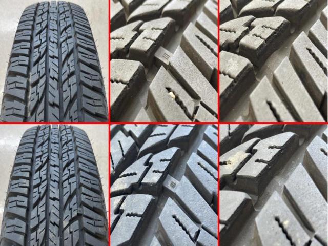 中古ホワイトレタータイヤ+中古アルミホイールセット】 TWS Granverd 