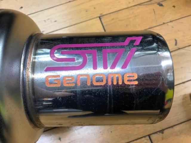 STi GENOMEマフラー | やや傷や汚れあり | アップガレージ 岐阜店 