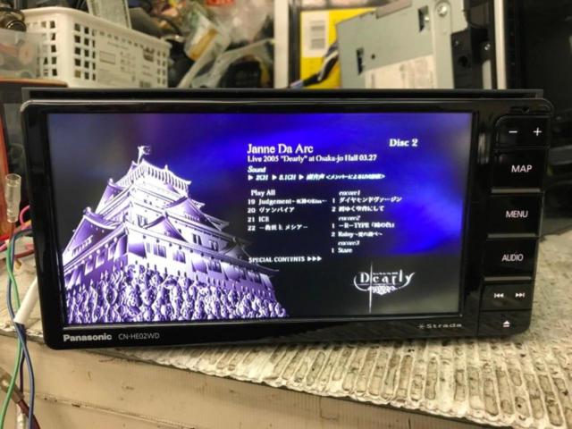 Panasonic CN-HE02WD フルセグモデル | やや傷や汚れあり | アップ 