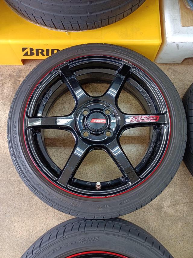 RAYS GRAM LIGHTS 57C6 + GOODYEAR EAGLE LS2000 HybridⅡ 75V | やや 