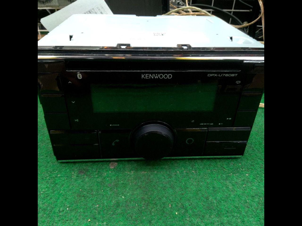 KENWOOD DPX-U760BT 2022年 2DIN CD・USB・AUX・Bluetooth・ハンズ 