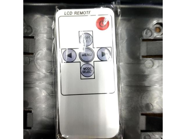 ノーブランド 7インチ TFT LCDディスプレイ 車載用オンダッシュモニター+バックカメラセット