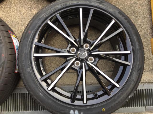 マツダ純正 NDロードスター RF 後期純正ホイール + MINERVA RADIAL 