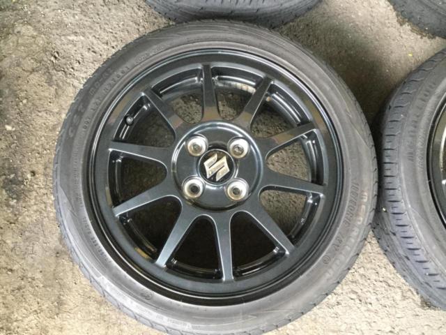 スズキ純正(SUZUKI) HA36S アルトワークス 純正ホイール + CST 