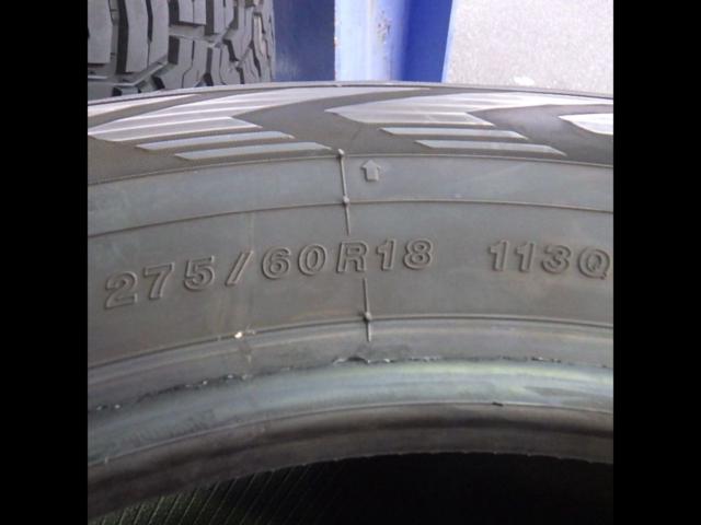 タイヤのみ4本】YOKOHAMA iceGUARD G075【275/60R18/2025年製 