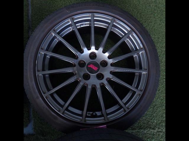 ホイールのみ4本セット】【スバル純正】 STI 15本スポークホイール 