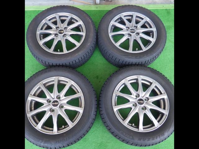 ホイールのみ4本】MANARAY SPORT EUROSPEED G10 (4HOLE)【5.5Jx15+45 