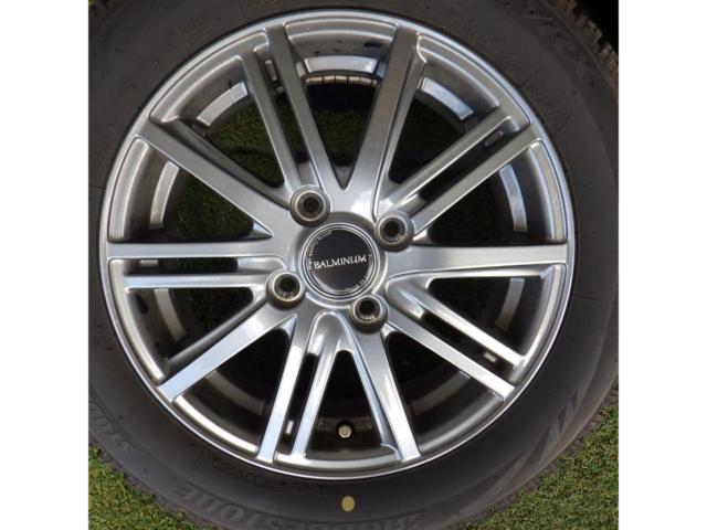 ホイールのみ4本セット】【BRIDGESTONE】BALMINUM BR10 グレー10本 