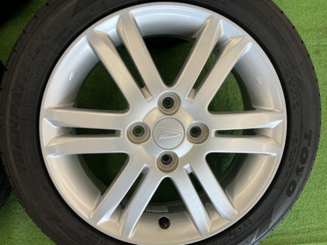 ダイハツ純正(DAIHATSU) ダイハツ純正 シルバーホイール + TOYO 