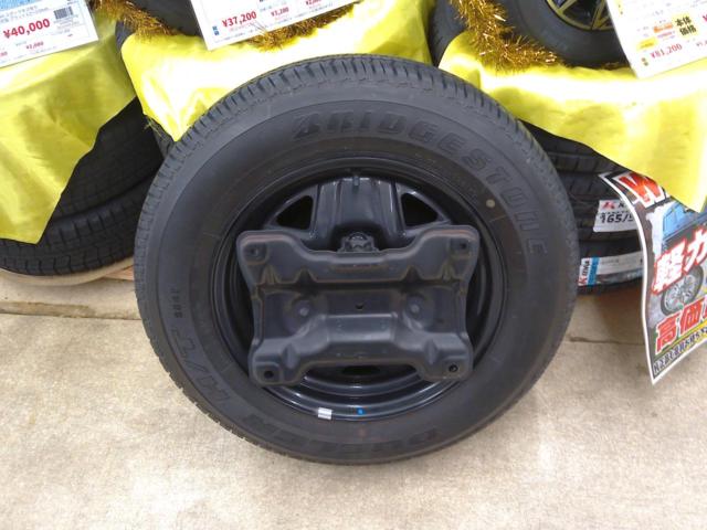 スズキ純正】 JB64ジムニー純正スペアタイヤホイール【BRIDGESTONE 