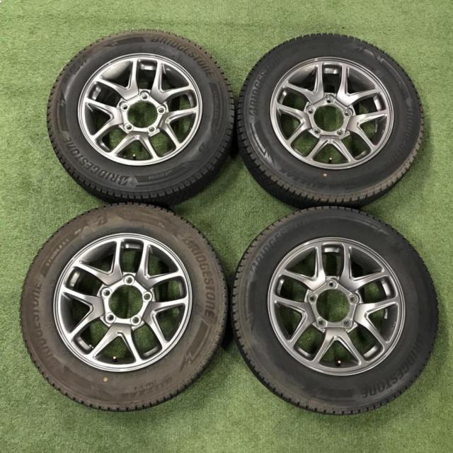 ☆バリ溝タイヤ付き!☆スズキ純正 JB64/ジムニー 純正アルミホイール+ 