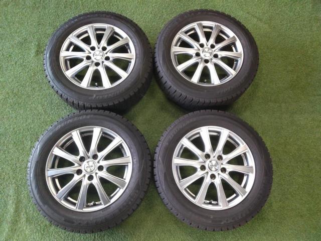 メーカー不明 10本スポークアルミホイール + DUNLOP(ダンロップ 