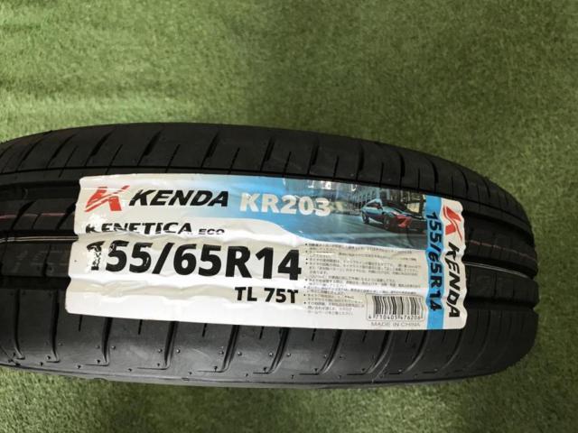 weds semvaes 5本スポークアルミホイール + KENDA(ケンダ) KR203 155 