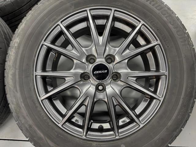 CEARA ツインスポークホイール + BRIDGESTONE Playz PX-RVⅡ | やや傷 