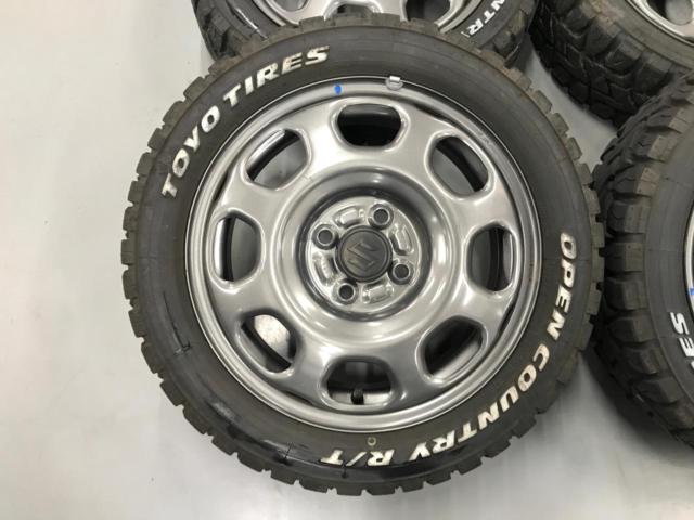 スズキ ハスラー純正スチールホイール + TOYO OPEN COUNTRY R/T | やや 