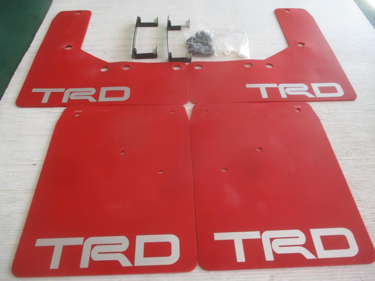 TRD マッドフラップ (マッドガード) 【ハイエース 200系】 | やや傷や 
