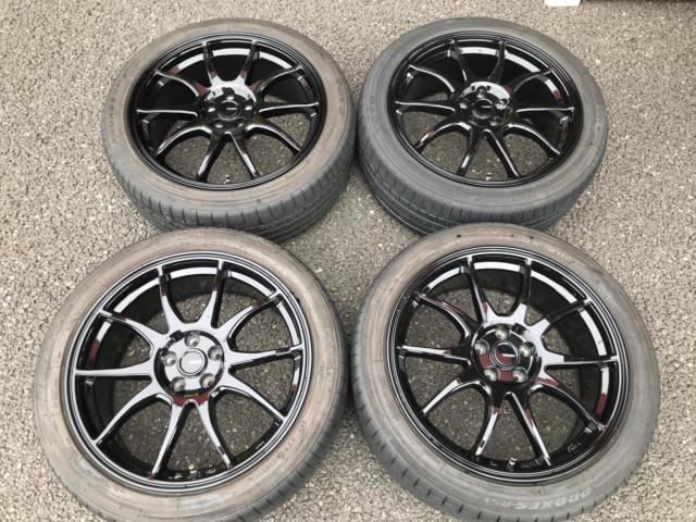 HOT STUFF G.speed G-06 + TOYO PROXES R51A 215/45R18 89W | やや傷や 