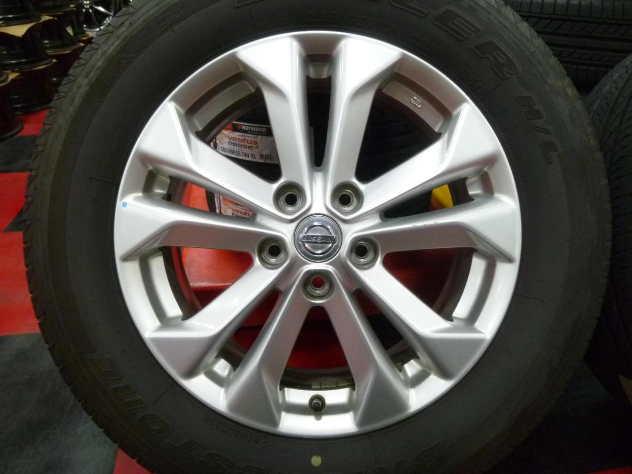 日産純正 T32 エクストレイル 前期 純正アルミ + BRIDGESTONE DUELER H 