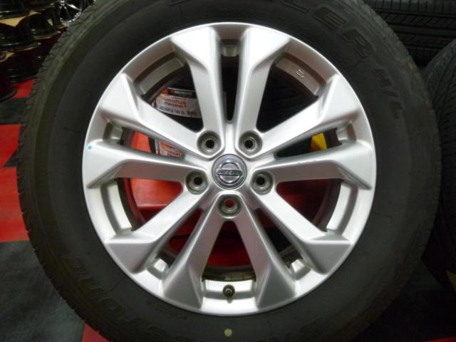 日産純正 T32 エクストレイル 前期 純正アルミ + BRIDGESTONE DUELER H 