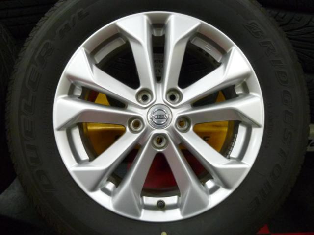 日産純正 T32 エクストレイル 前期 純正アルミ + BRIDGESTONE DUELER H 