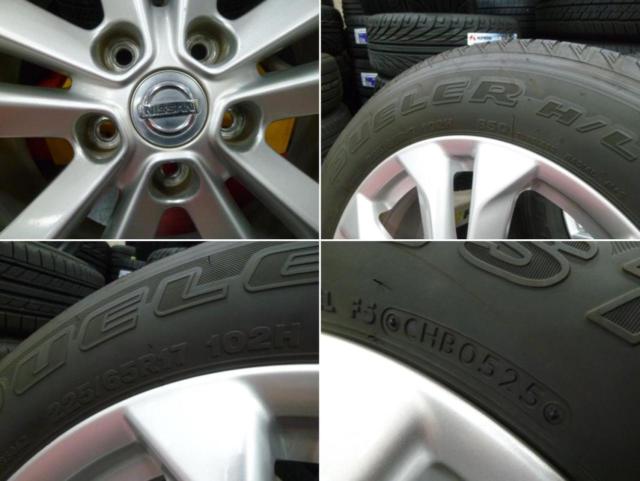 日産純正 T32 エクストレイル 前期 純正アルミ + BRIDGESTONE DUELER H 