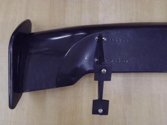 メーカー不明 汎用 カーボン調GTウイング 1450mm | やや傷や汚れあり 