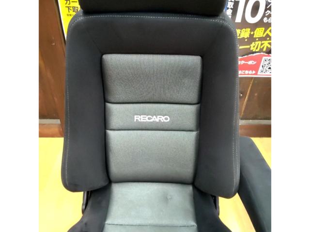 RECARO LX-VF アームレスト付き セミバケットシート | やや傷や汚れ 