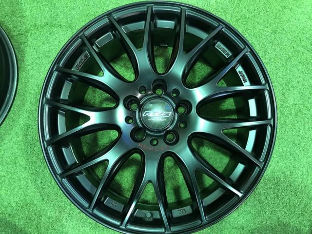 RAYS HOMURA 2×9 Plus SPORT EDITION 18インチ 4本 | 目立った傷や汚れ 