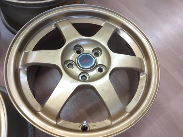 RAYS】インプレッサGC8 純正op STI ホイール TE07 | やや傷や汚れあり 