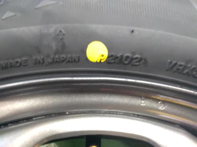 SUZUKI ハスラー純正 スチール + BRIDGESTONE BLIZZAK VRX3 (Z03062 