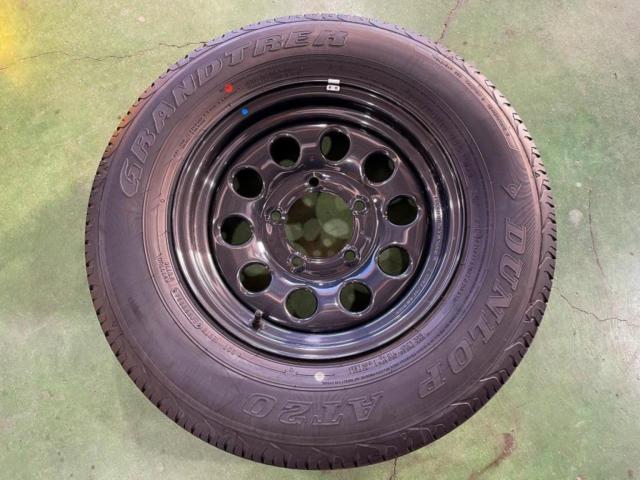 スズキ JB74W/ジムニーシエラ 純正 スチールホイール + DUNLOP 