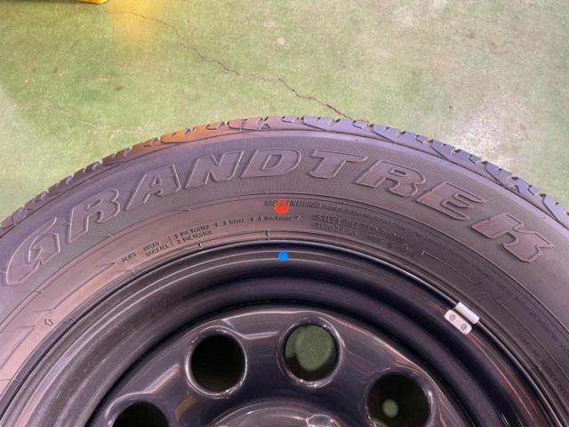 スズキ JB74W/ジムニーシエラ 純正 スチールホイール + DUNLOP 
